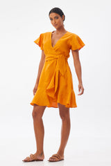 Delia Wrap Dress
