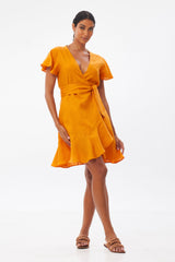 Delia Wrap Dress