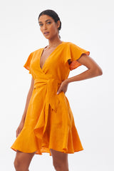 Delia Wrap Dress