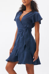 Delia Wrap Dress