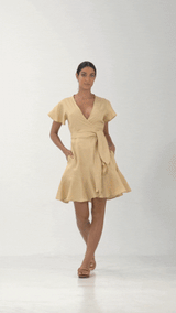 Delia Wrap Dress