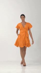 Delia Wrap Dress
