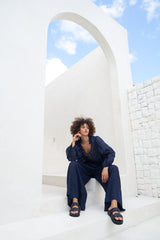 Hazel Top // Wide Leg Pants