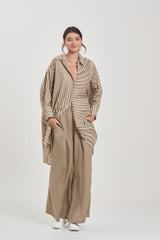 Sophia Shirt Dress // Kirstin Pants