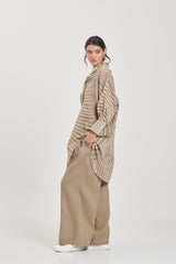 Sophia Shirt Dress // Kirstin Pants